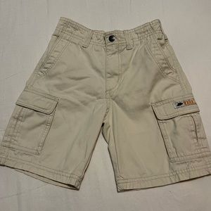 Kahala Boys Khaki Cargo shorts Size Small